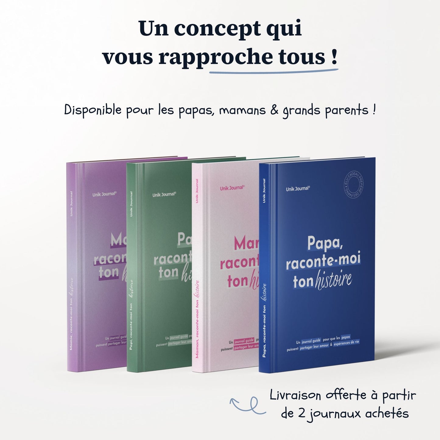 Journal guidé - Mamie, raconte-moi ton histoire