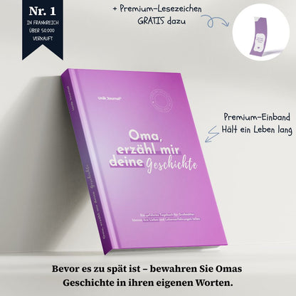 Geführtes Tagebuch - Oma, erzähl mir deine Geschichte