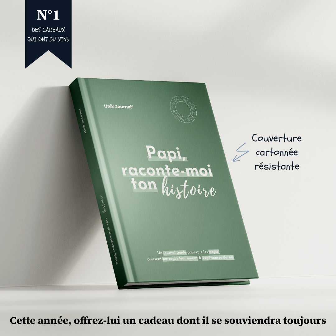 Journal guidé - Papi, raconte-moi ton histoire